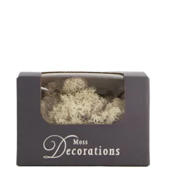 Natur Moos, Islandmoos natur, Rentiermoos, 50g/Box, DIJK Natural Collections