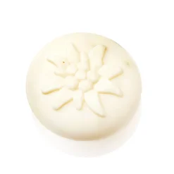 Ovis Schafmilchseife, Seife rund Edelweiß, 8cm