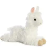 Plüsch Alpaka, weiß, Mini Flopsies, 20cm, Aurora World