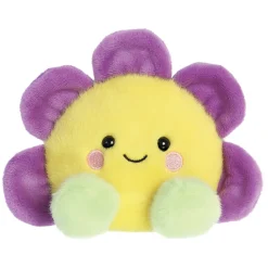 Plüsch Blume Fallon, gelb-pink, Palm Pals, 13cm, Aurora World