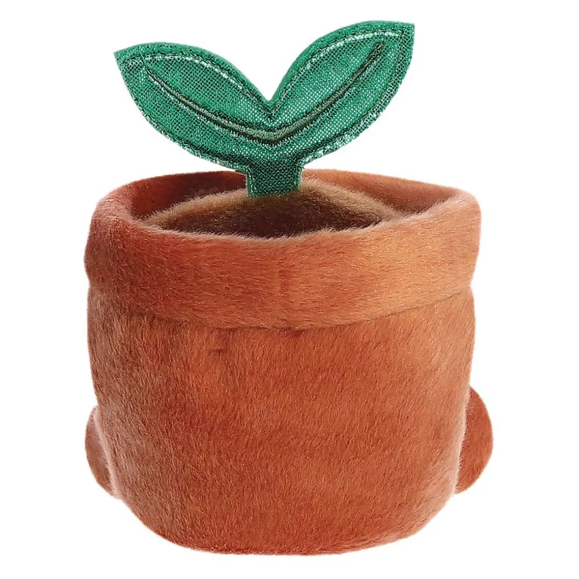 Plüsch Blumentopf Terra braun-grün, Palm Pals, 13cm, Aurora World