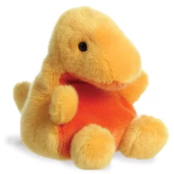 Plüsch Drache Thunder, Bronto, gelb-orange, Palm Pals, 13cm, Aurora World