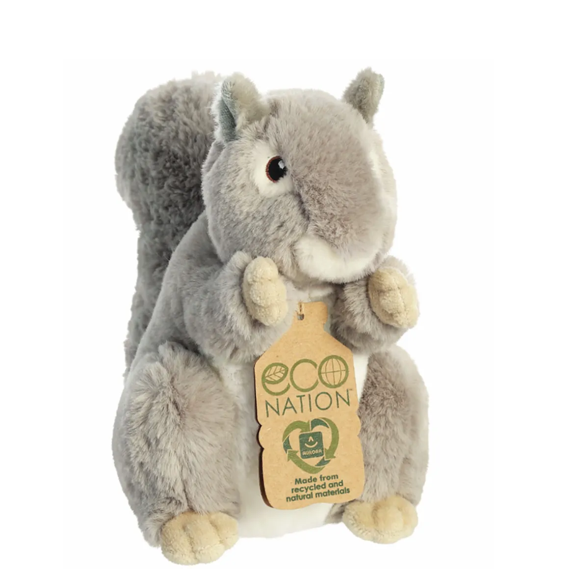 Plüsch Eichhörnchen, Eco Nation, 25cm, Aurora World