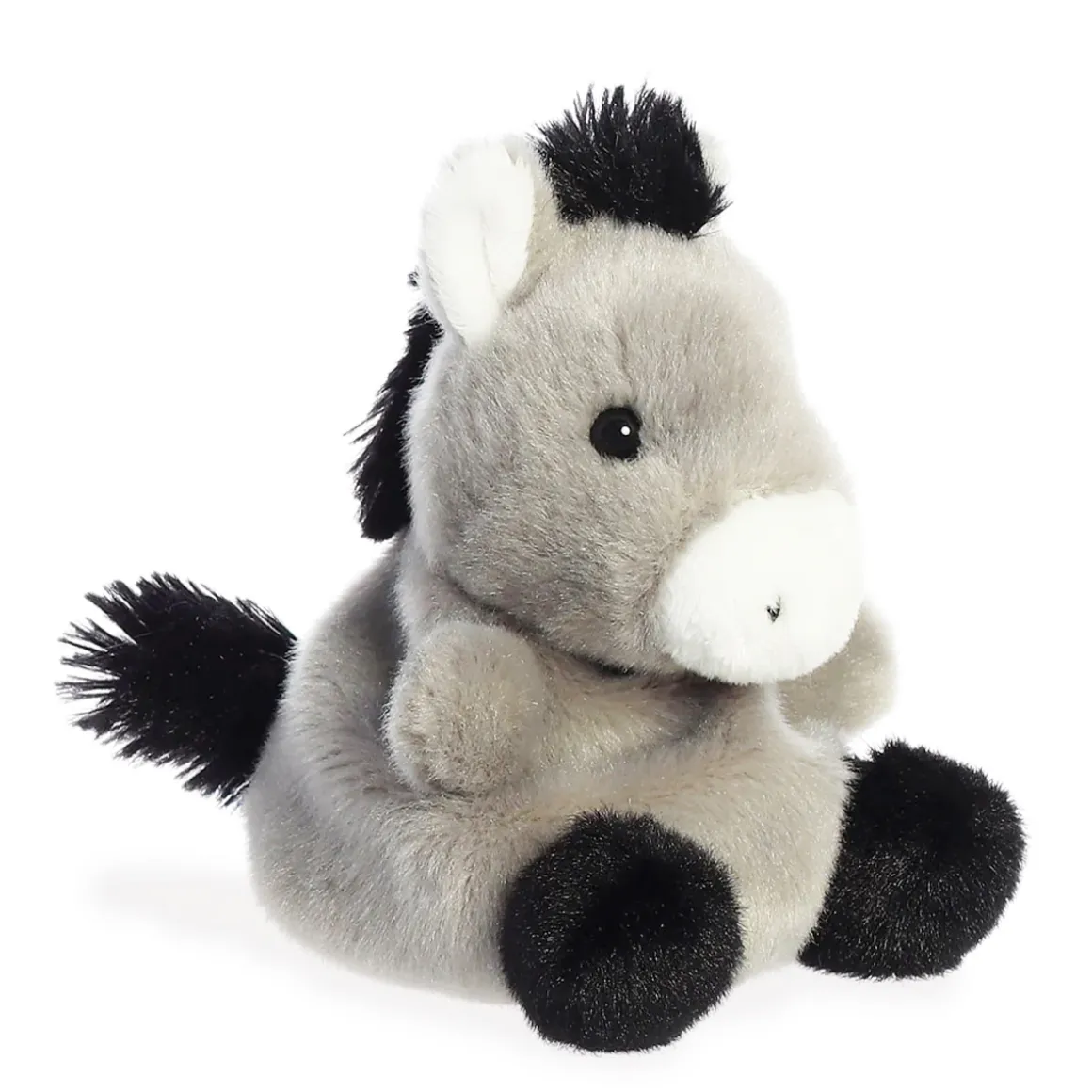 Plüsch Esel,Eli, grau, Palm Pals, 13cm, Aurora World