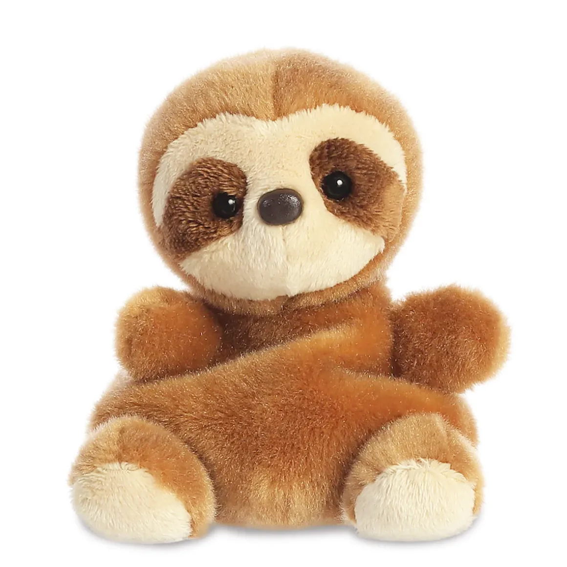 Plüsch Faultier, Slomo, braun-beige, Palm Pals, 13cm, Aurora World