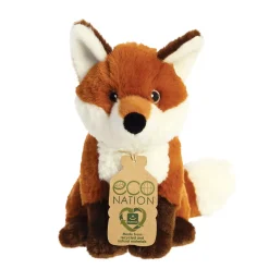 Plüsch Fuchs hellbraun, Eco Nation, 25cm, Aurora World