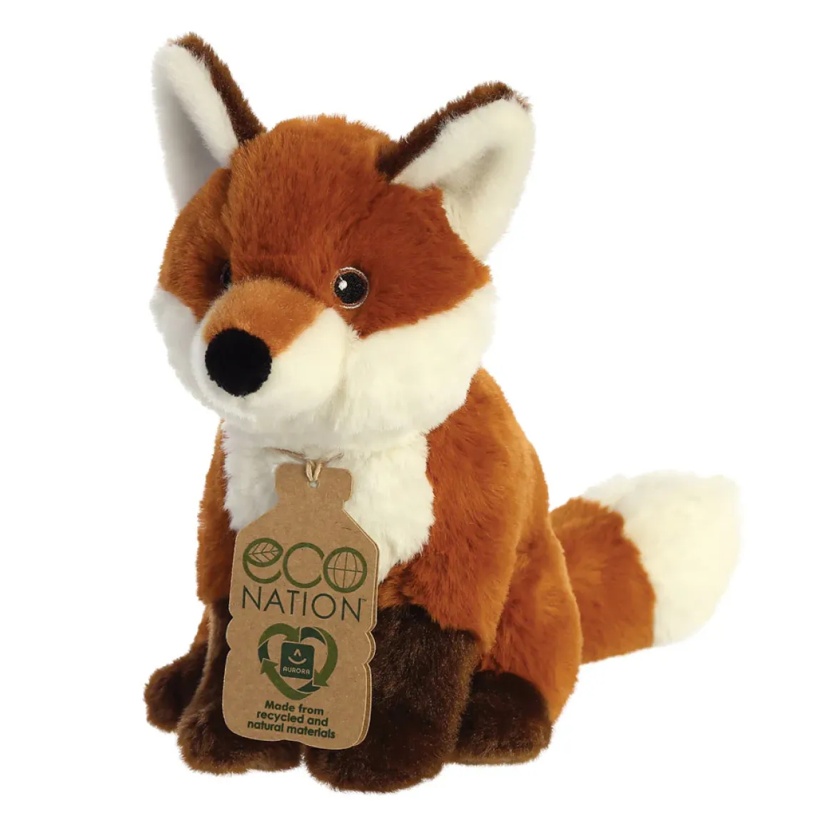 Plüsch Fuchs hellbraun, Eco Nation, 25cm, Aurora World