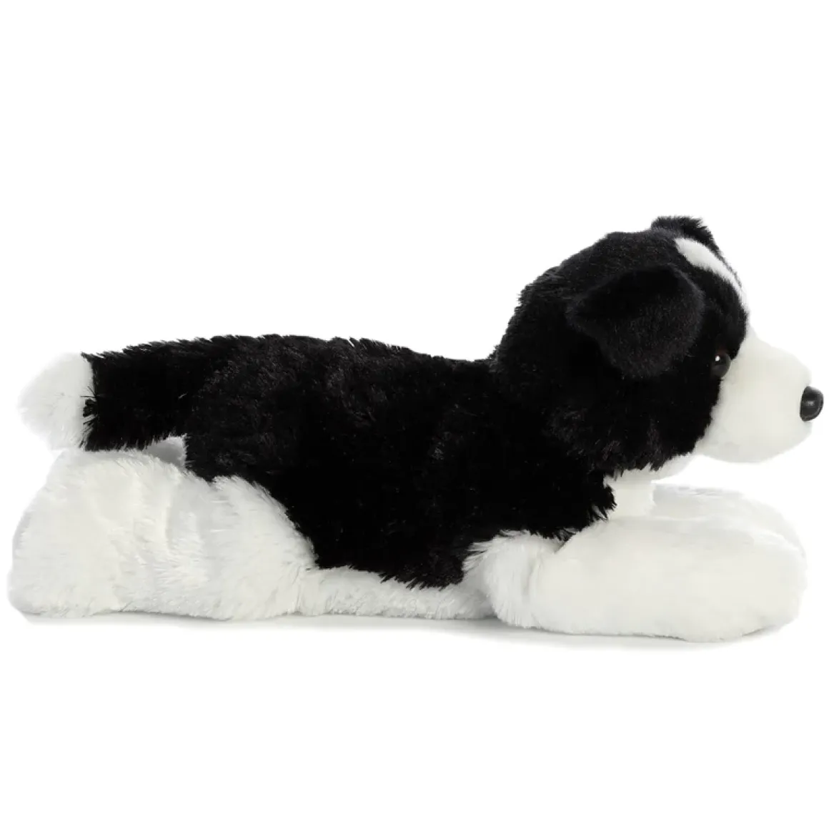 Plüsch Hund, Border Collie, schwarz-weiß, Flopsies, 30cm, Aurora World