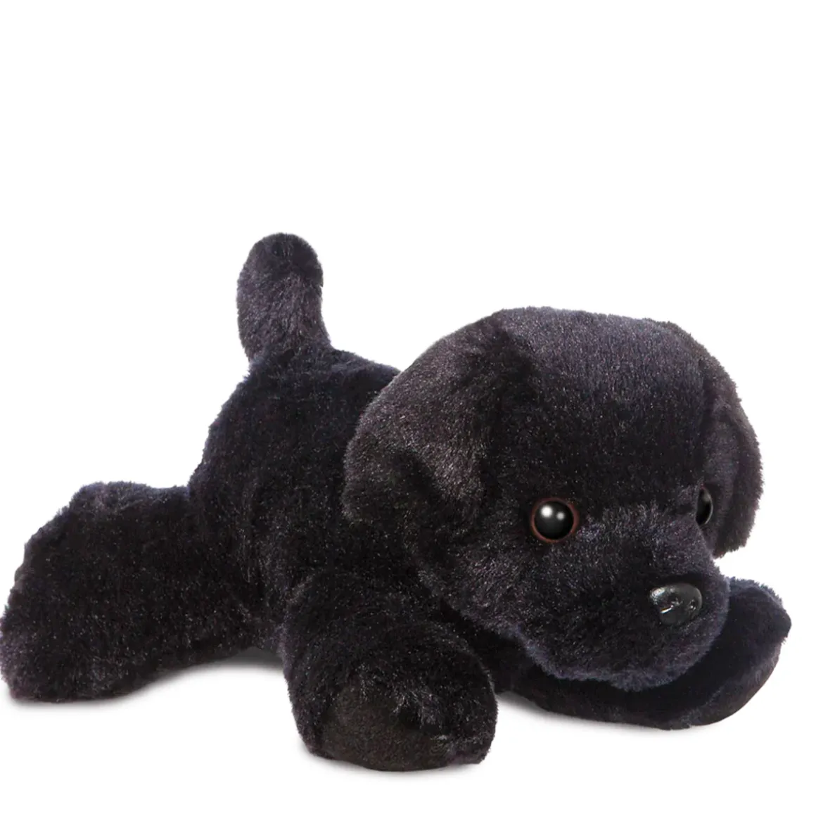 Plüsch Hund, Labrador schwarz, Mini Flopsies, 20cm, Aurora World