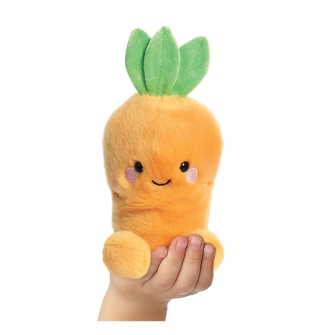 Plüsch Karotte Cheerful, orange, Palm Pals, 13cm, Aurora World