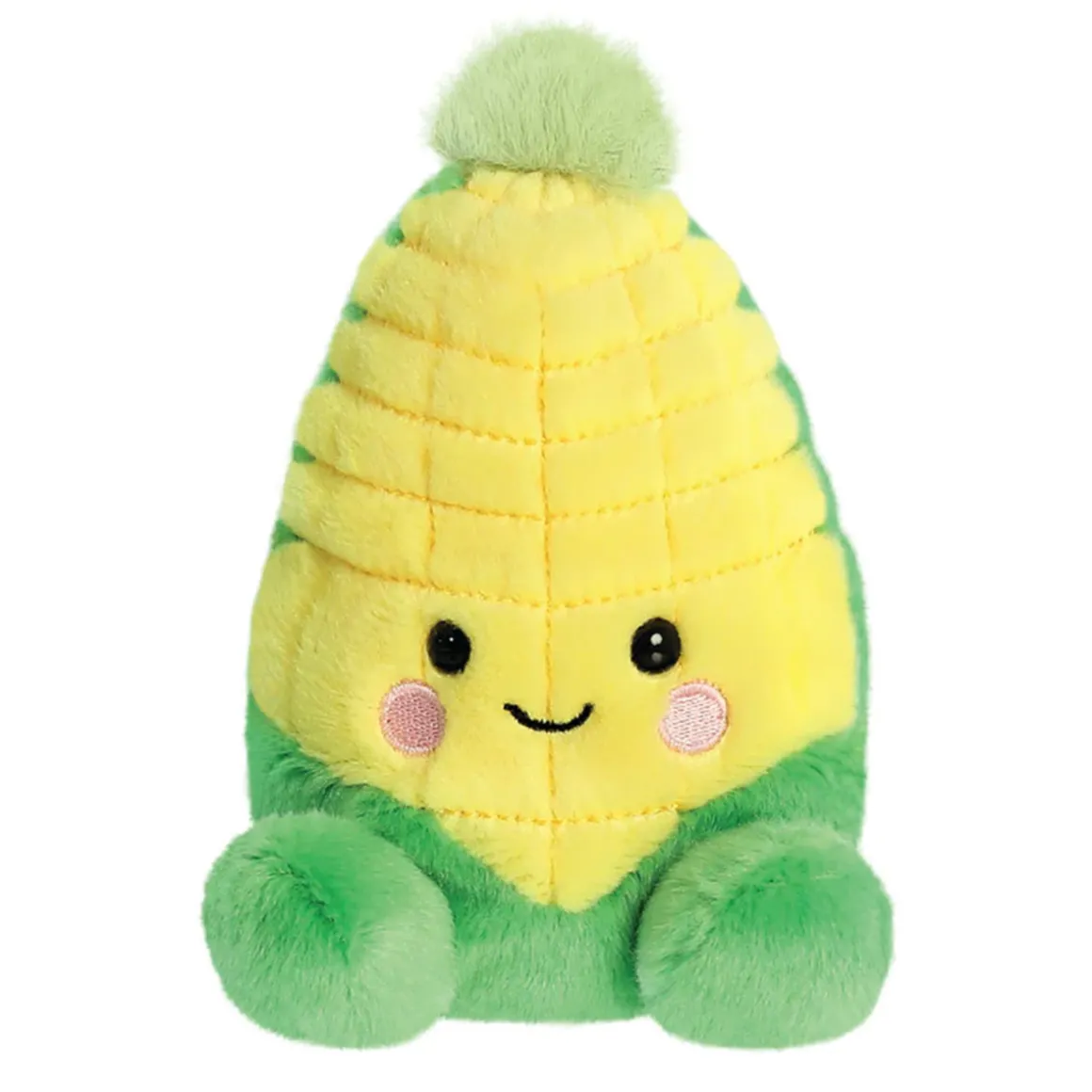 Plüsch Mais Wavey, grün-gelb, Palm Pals, 13cm, Aurora World
