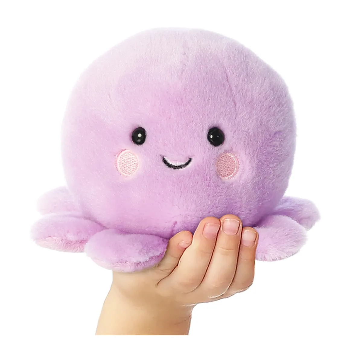 Plüsch Octopus Oliver, lila, Palm Pals, 13cm, Aurora World