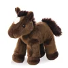 Plüsch Pferd Chestnut, dunkelbraun, Mini Flopsies, 20cm, Aurora World
