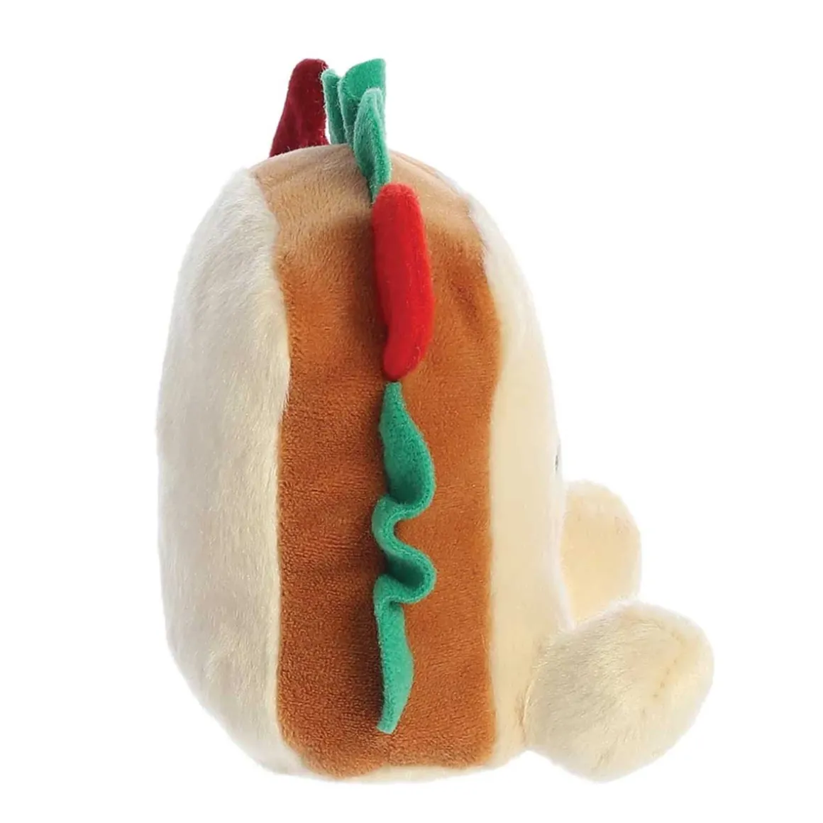 Plüsch Sandwich Tomas, beige-grün, Palm Pals, 13cm, Aurora World