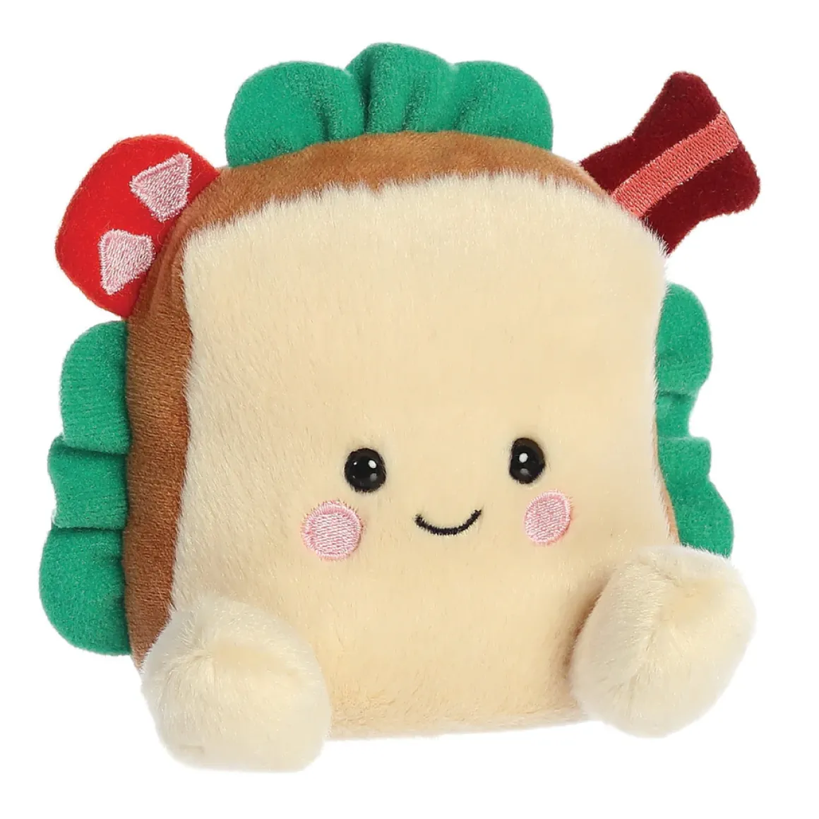 Plüsch Sandwich Tomas, beige-grün, Palm Pals, 13cm, Aurora World