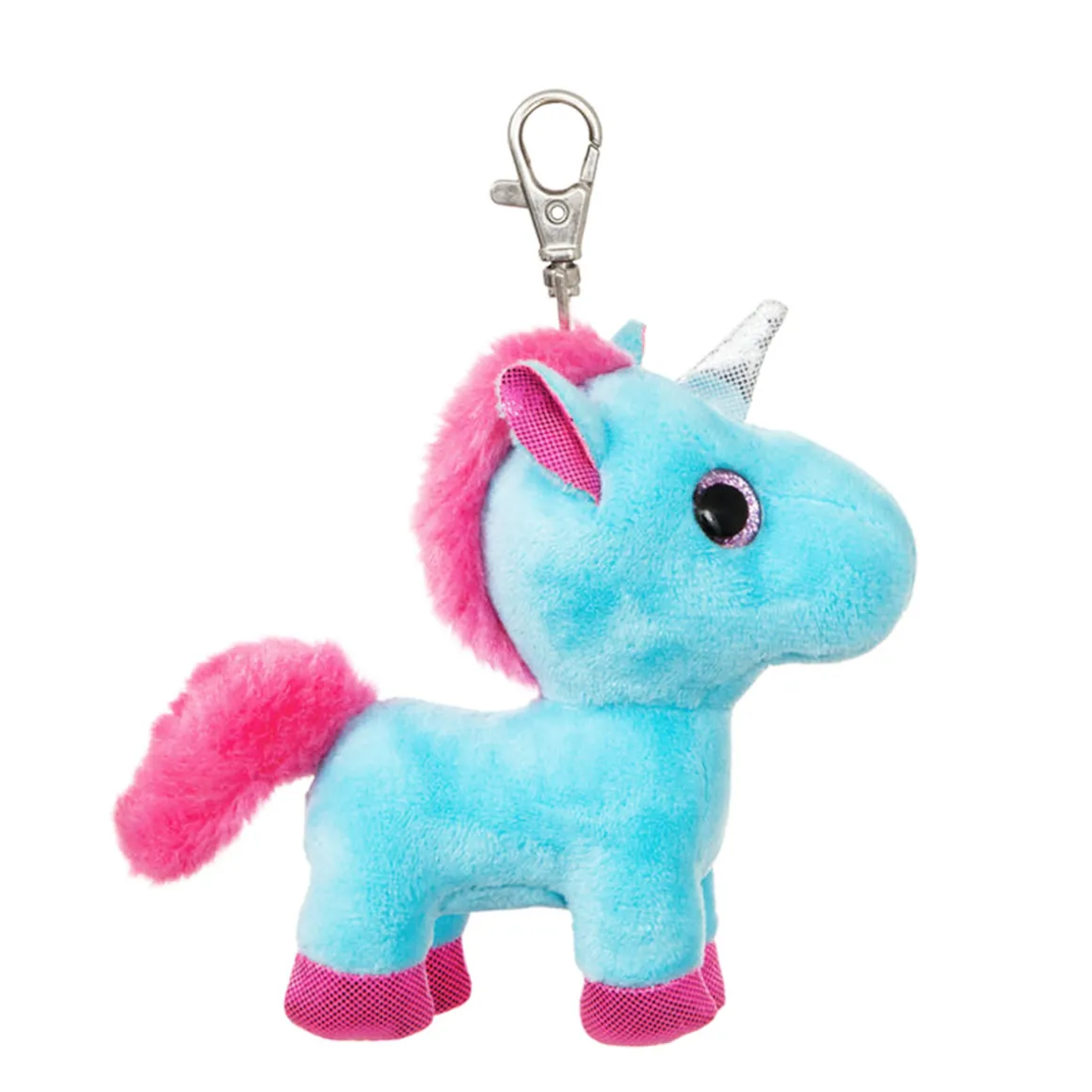 Plüsch Schlüsselanhänger Einhorn Twinkle gold, Sparkle Tales, 13cm, Aurora World