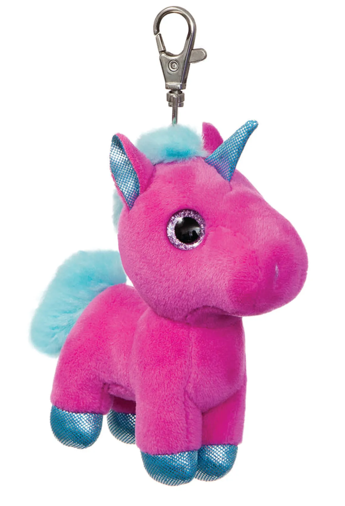 Plüsch Schlüsselanhänger Einhorn Starlight, Sparkle Tales, 13cm, Aurora World