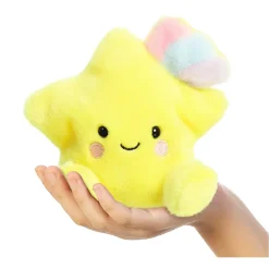 Plüsch Stern Pisces gelb, Palm Pals, 13cm, Aurora World