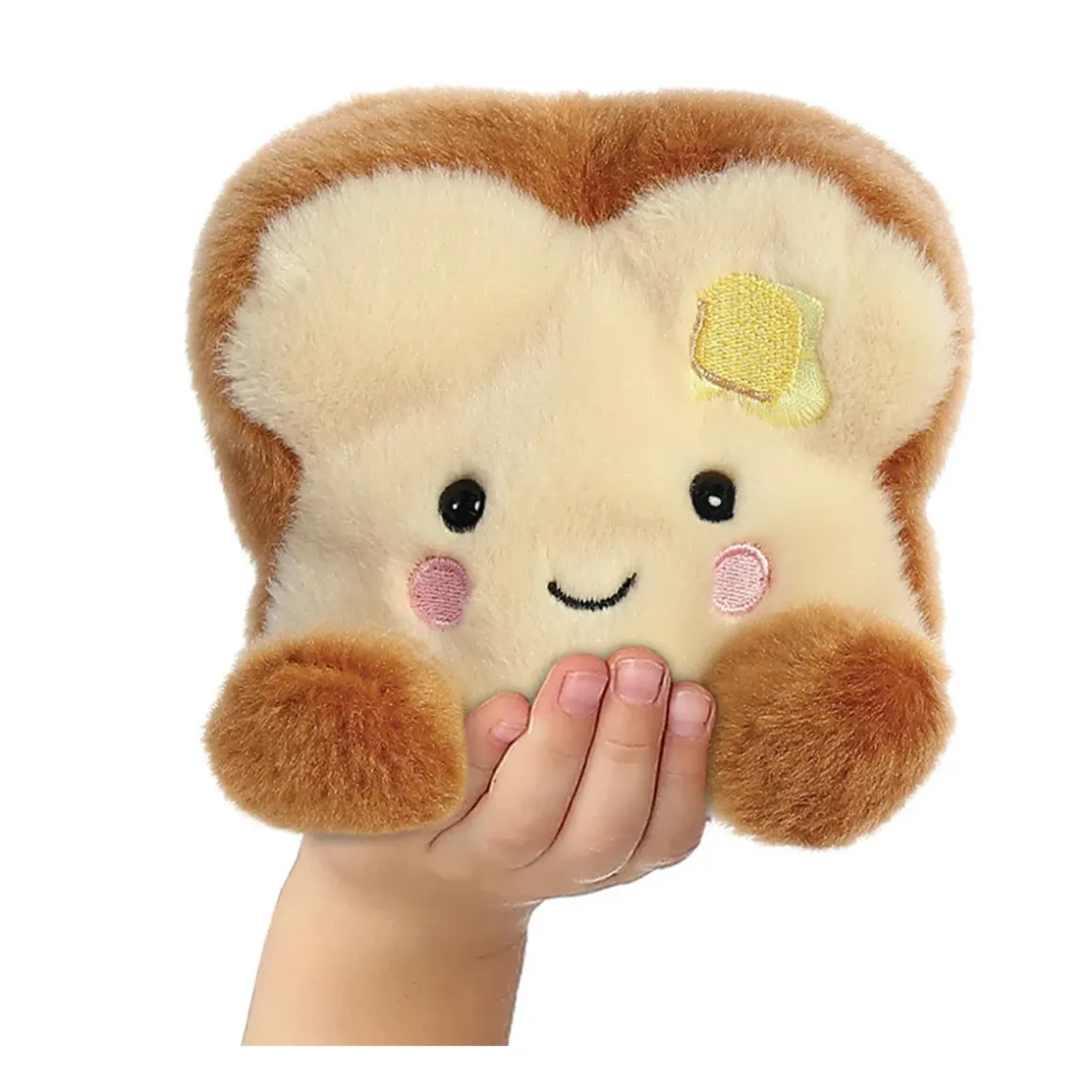 Plüsch Toast Buttery creme-braun, Palm Pals, 13cm, Aurora World