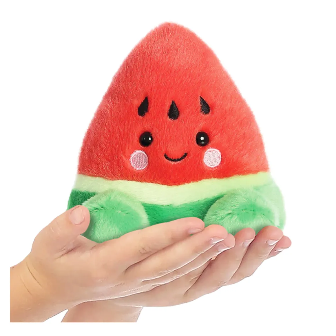 Plüsch Wassermelone Sandy rot-grün, Palm Pals, 13cm, Aurora World