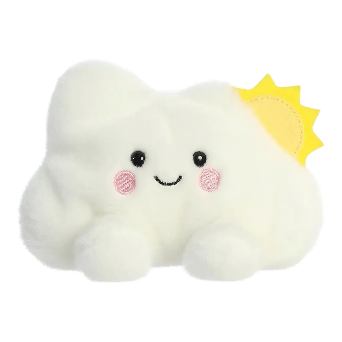 Plüsch Wolke Summer, weiß, Palm Pals, 13cm, Aurora World