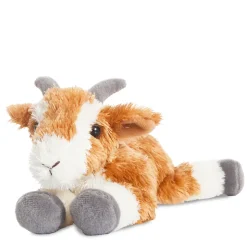 Plüsch Ziege Pickles, braun-weiß, Mini Flopsies, 13cm, Aurora World