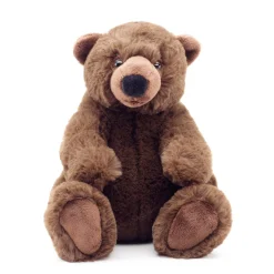 Plüschtier Bär, Braunbär Charlie sitzend, braun, 27cm, Uni Toys