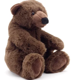 Plüschtier Bär, Braunbär Charlie sitzend, braun, 27cm, Uni Toys