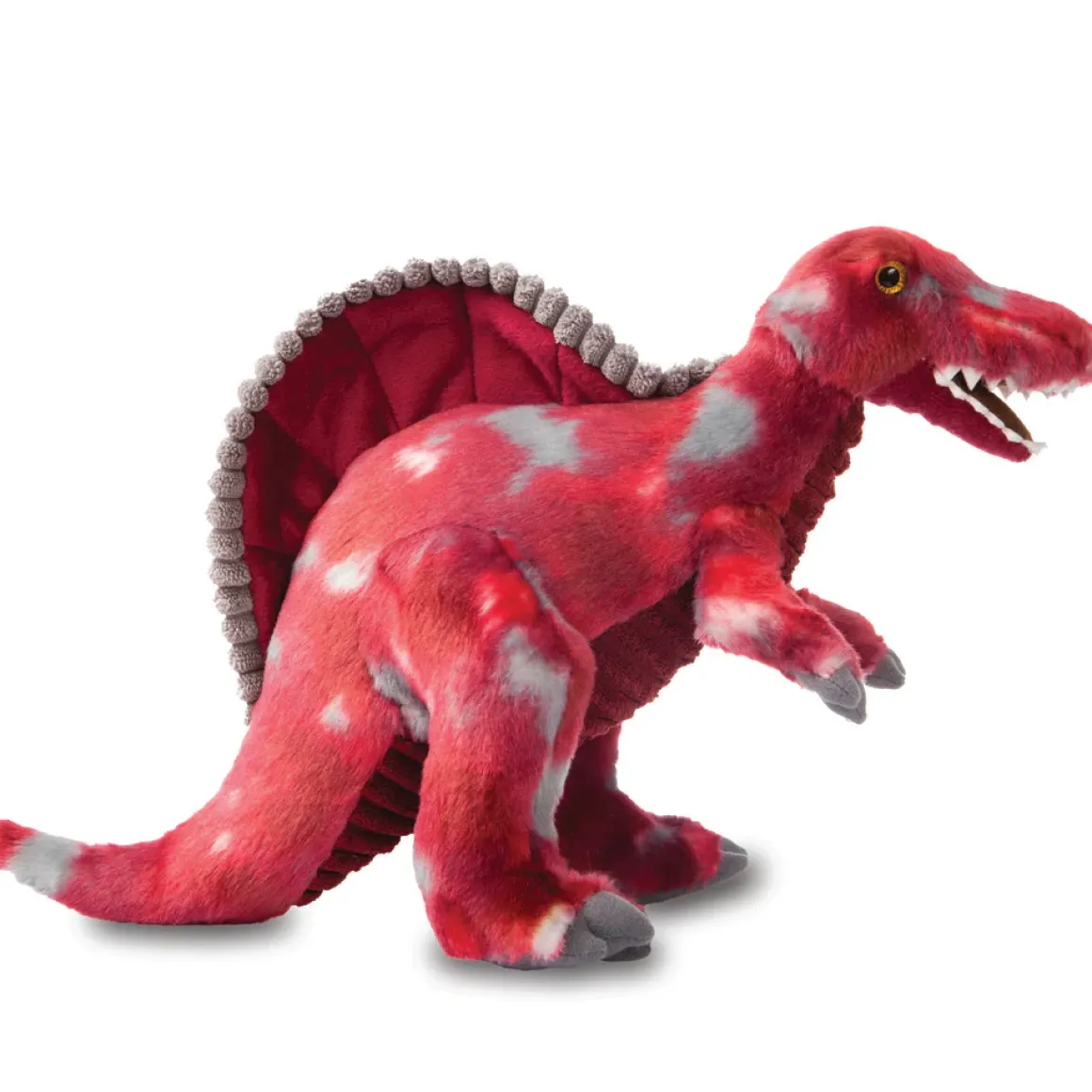 Plüschtier Dinosaurier Spinosaurus, rot-grau, 36cm, Aurora World