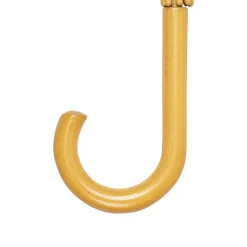 Regenschirm Kuh, Schweizer Kuh mit Glocke, Karomuster rot, 105cm, Holzgriff, Mars & More