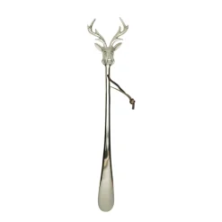 Schuhlöffel Kuh, Kuhkopf silber, 52cm, Mars & More