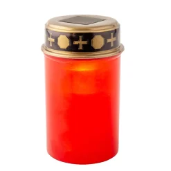 Solar Grablicht rot,12cm, Lumineo