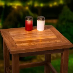 Solar Grablicht klar-weiß,12cm, Lumineo