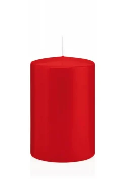 Stumpenkerze Flachk. ROT 150/98