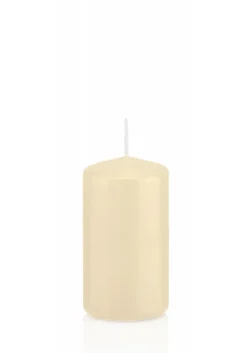 Stumpenkerze Flachk. TÜRKIS 120/58