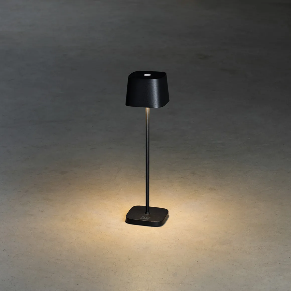 Tischleuchte Capri Mini schwarz, 25cm, Konstsmide