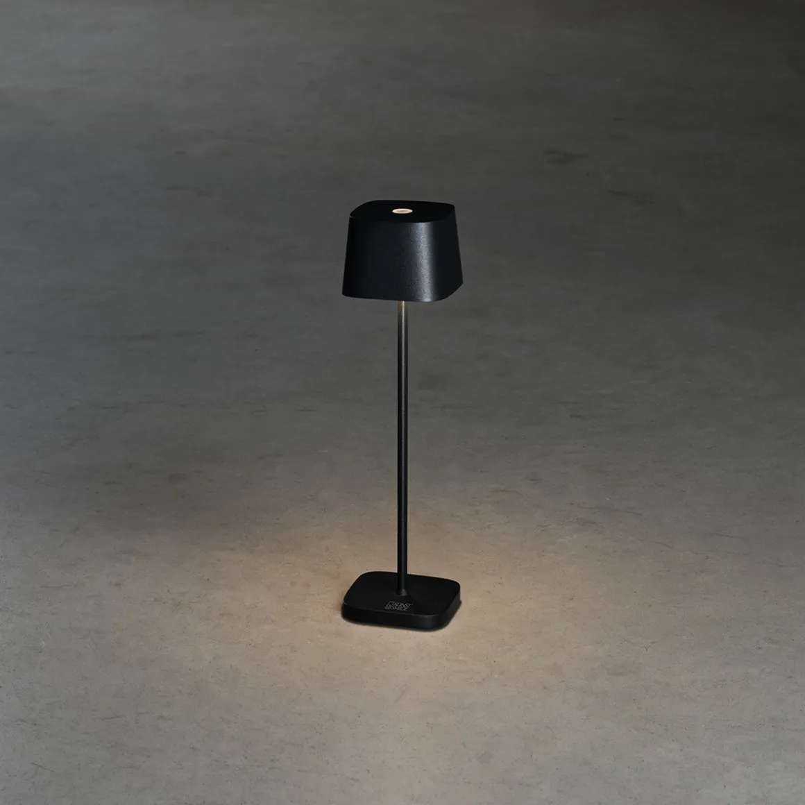 Tischleuchte Capri Mini schwarz, 25cm, Konstsmide