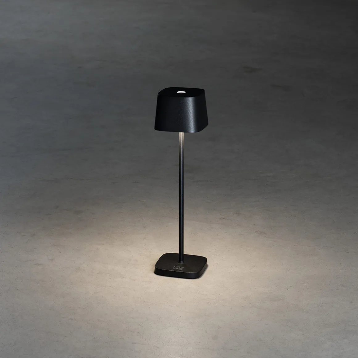 Tischleuchte Capri Mini schwarz, 25cm, Konstsmide