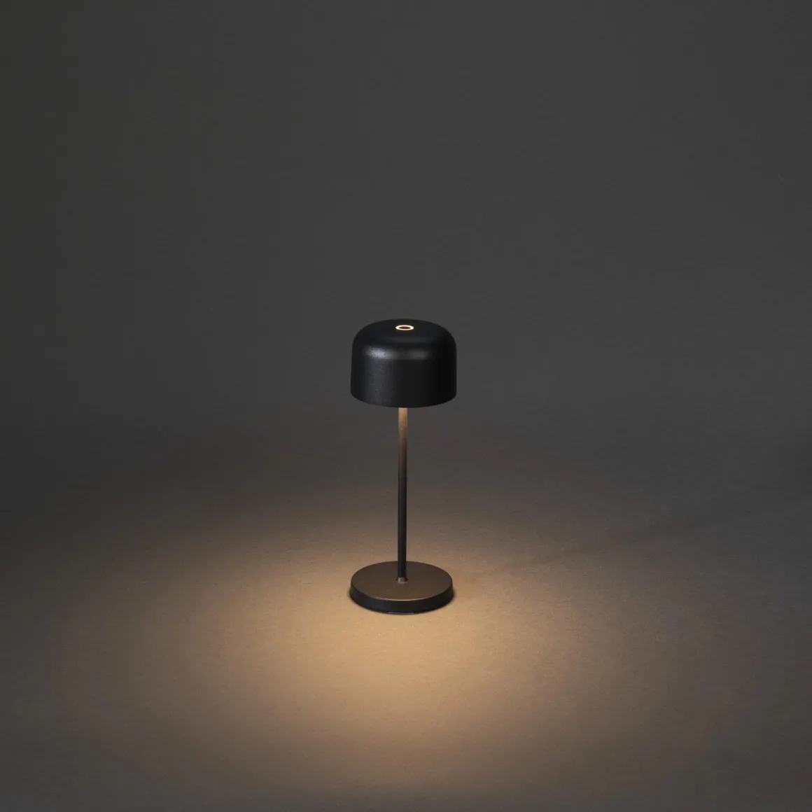 Tischleuchte Lille Mini schwarz, 20cm, Konstsmide