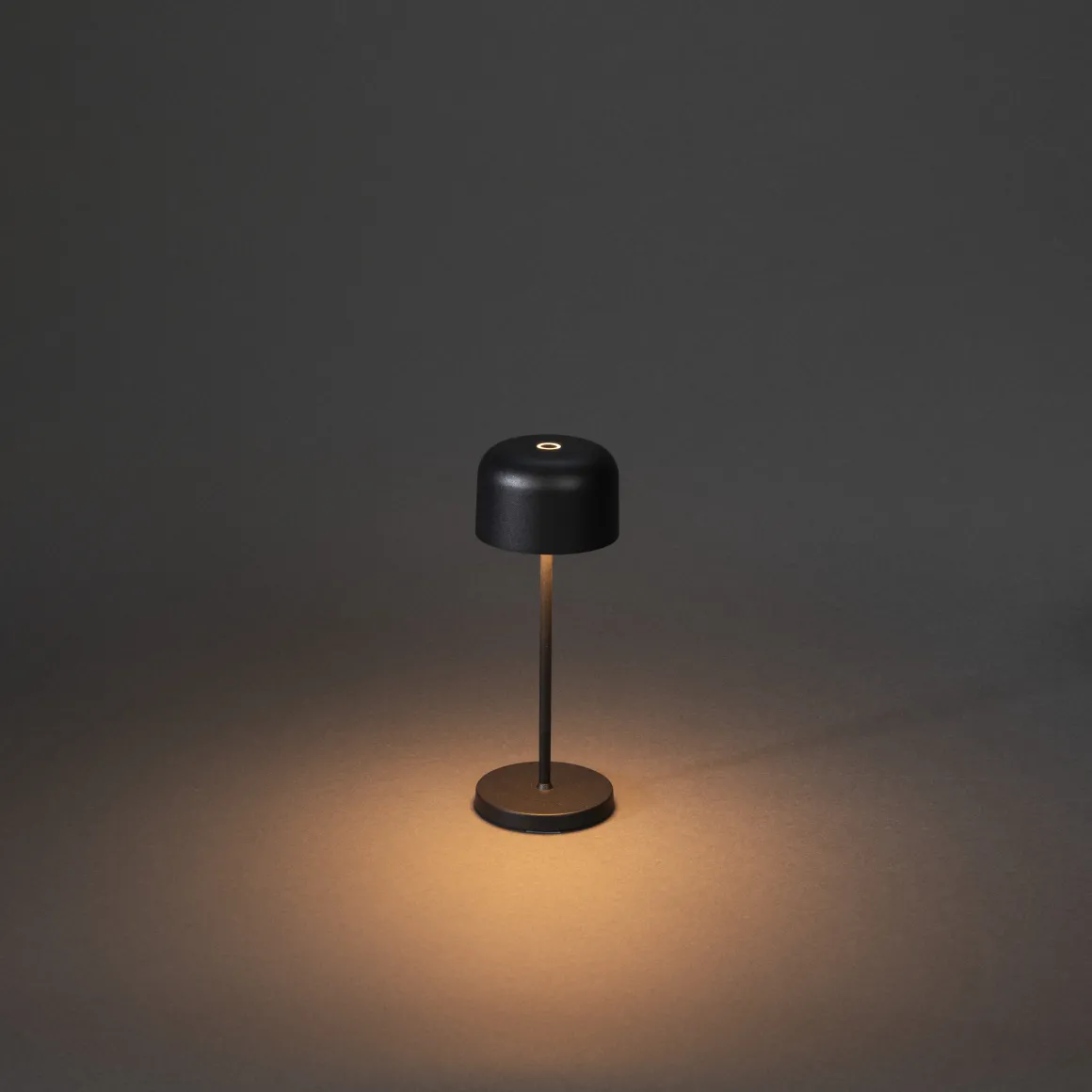 Tischleuchte Lille Mini schwarz, 20cm, Konstsmide