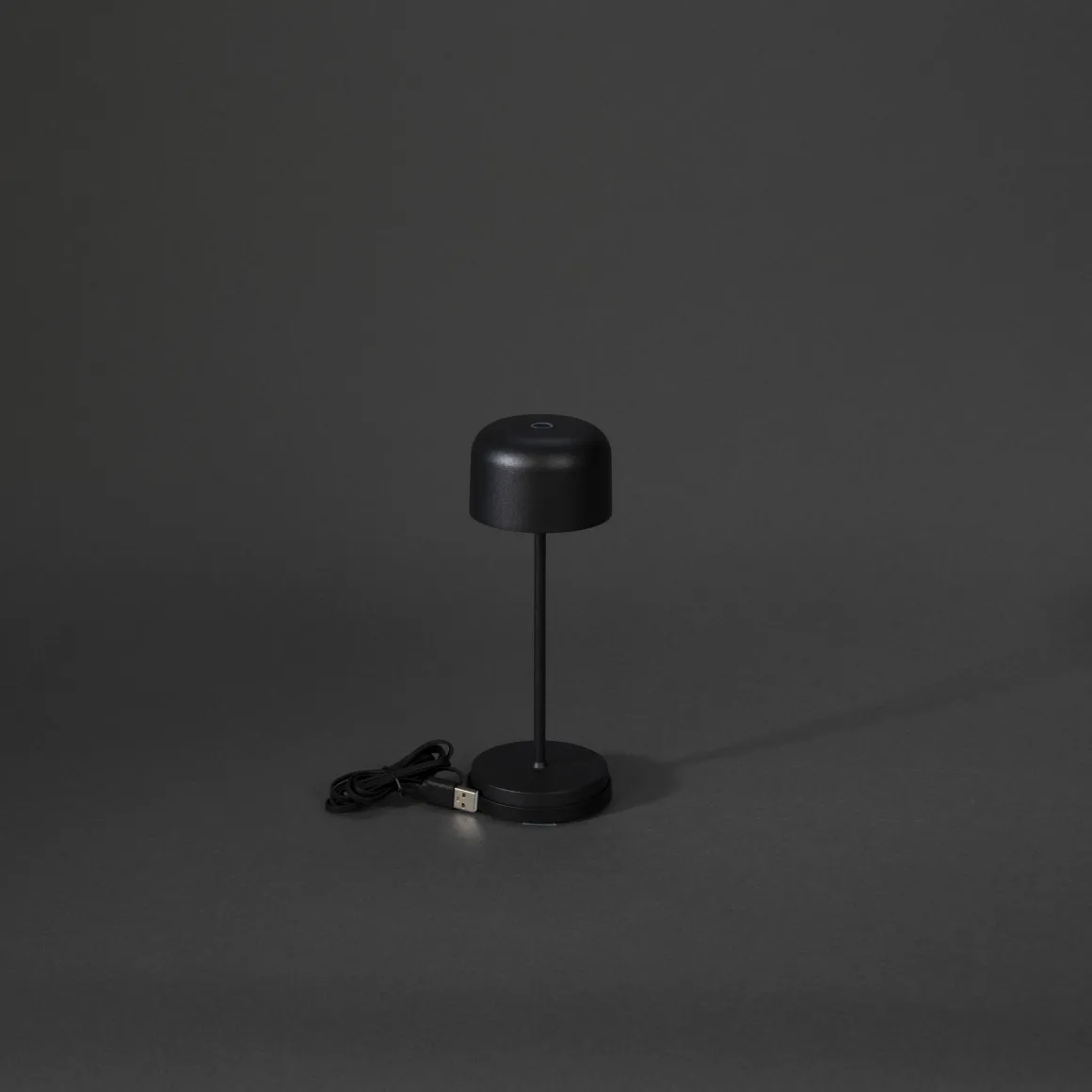 Tischleuchte Lille Mini schwarz, 20cm, Konstsmide