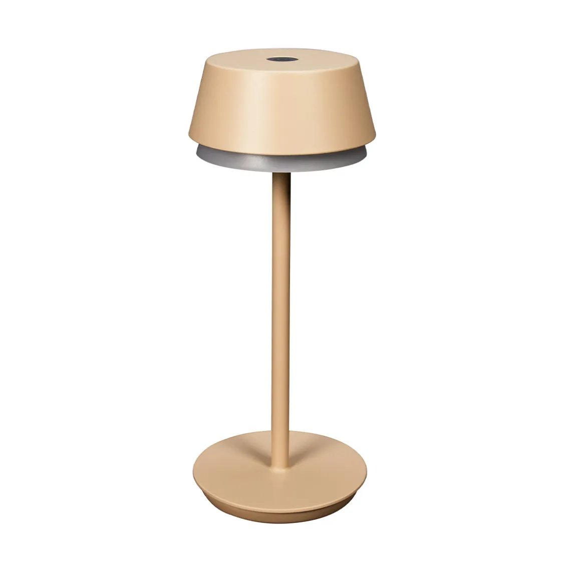 Tischleuchte Lyon sand, 30cm, Konstsmide