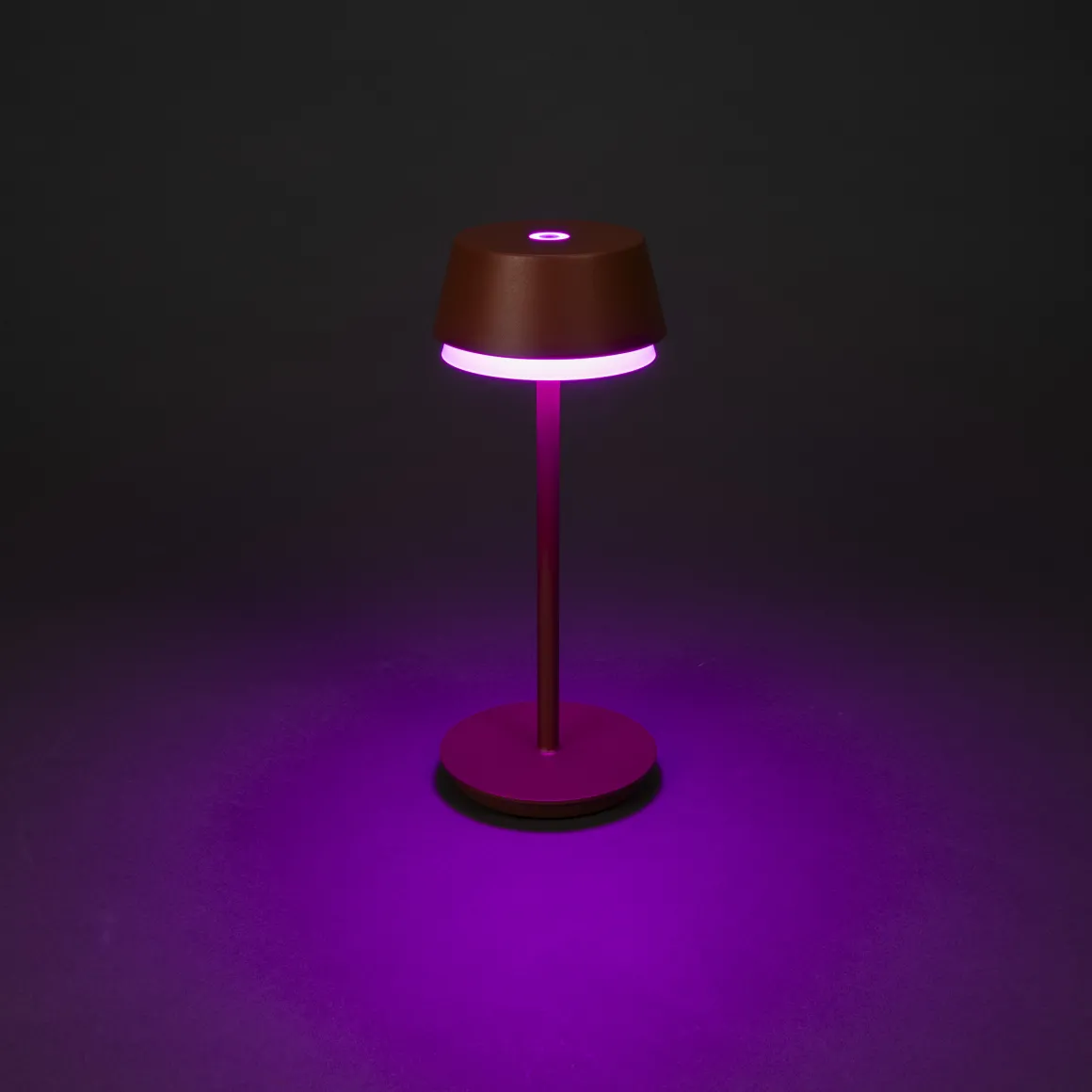 Tischleuchte Lyon terracotta, 30cm, Konstsmide