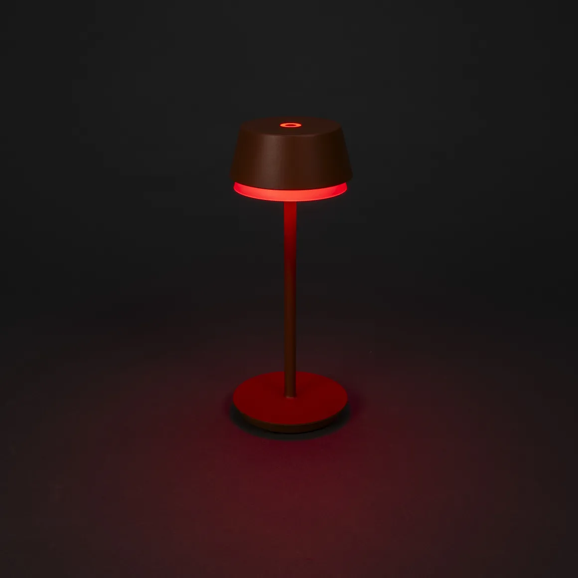 Tischleuchte Lyon terracotta, 30cm, Konstsmide