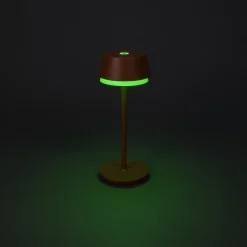 Tischleuchte Lyon terracotta, 30cm, Konstsmide