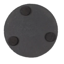 Untersetzer aus Schieferstein, runde Schieferplatten, Set/4, Ø10cm