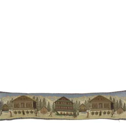 Zugluftstopper Chalet, Berghütten, 20x90cm, Gobelin, Mars & More