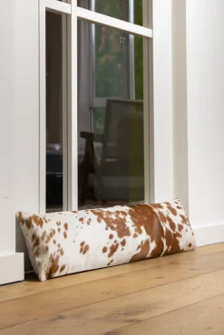 Zugluftstopper Kuhfell braun, 20x90cm, Mars & More